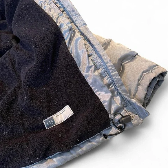 GAP Kids Metallic Silver Puffer Coat - Picture 6 of 7